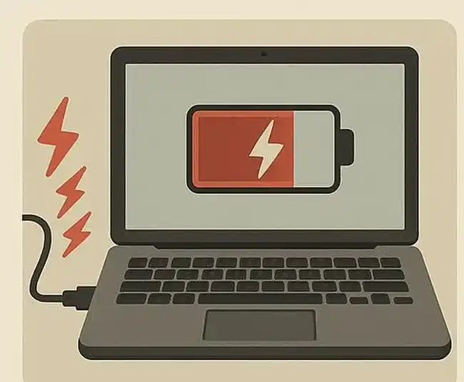 LED alimentatore notebook spento sintomo guasto